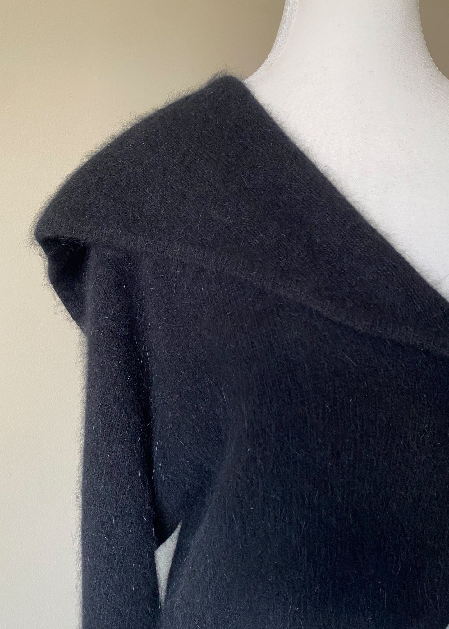 On The Road Vintage Lambswool & Angora Cardigan (S)