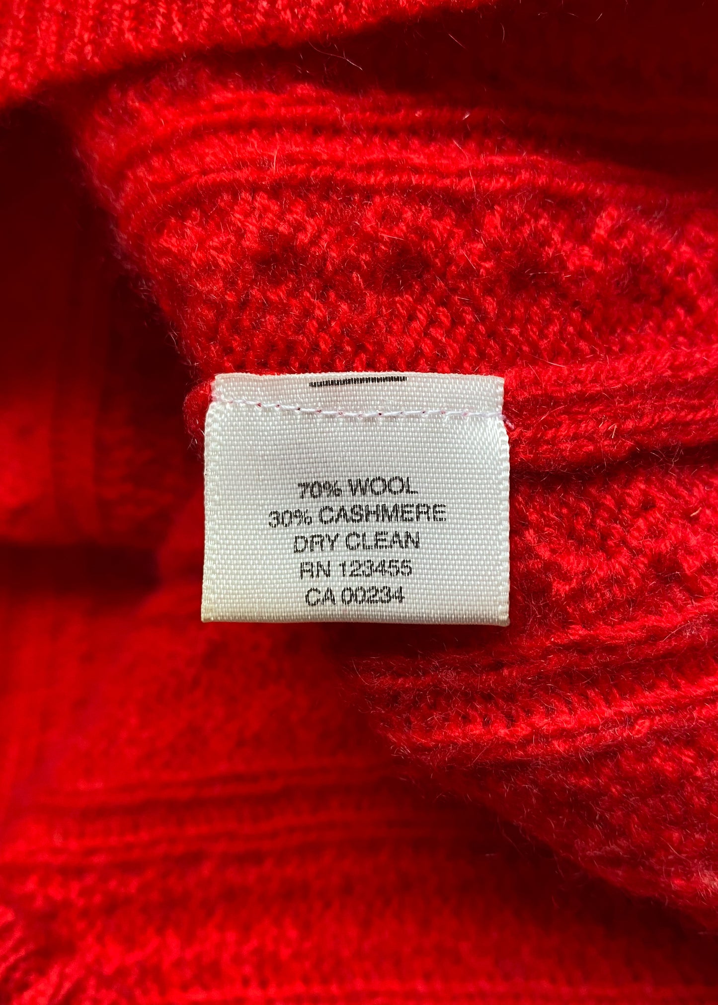 Lord & Taylor Wool & Cashmere Sweater (L)