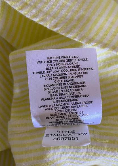 Ellen Tracy Linen & Cotton Top (XL)