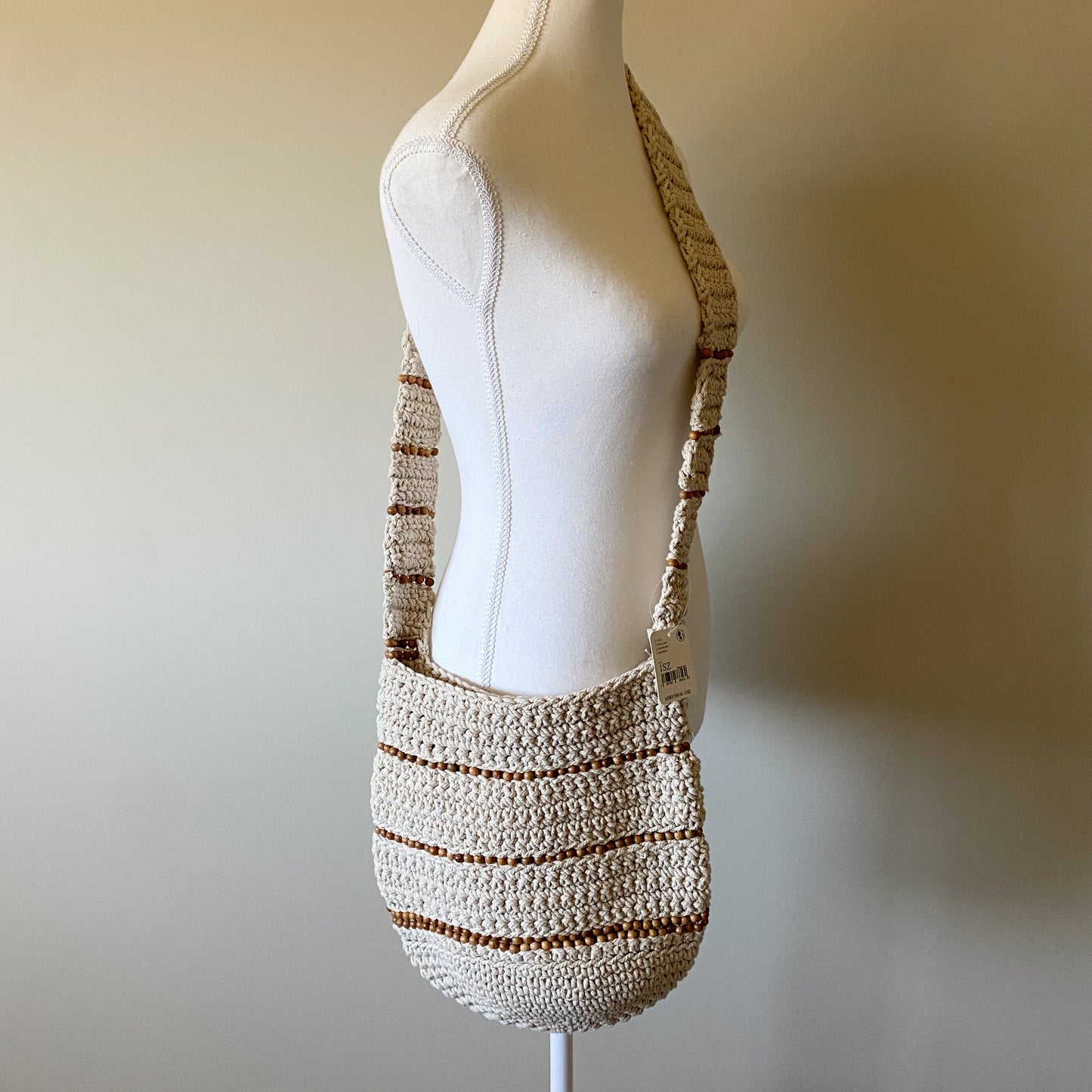 Free People Cotton Crochet 'Meet Me In Mallorca' Crossbody Bag