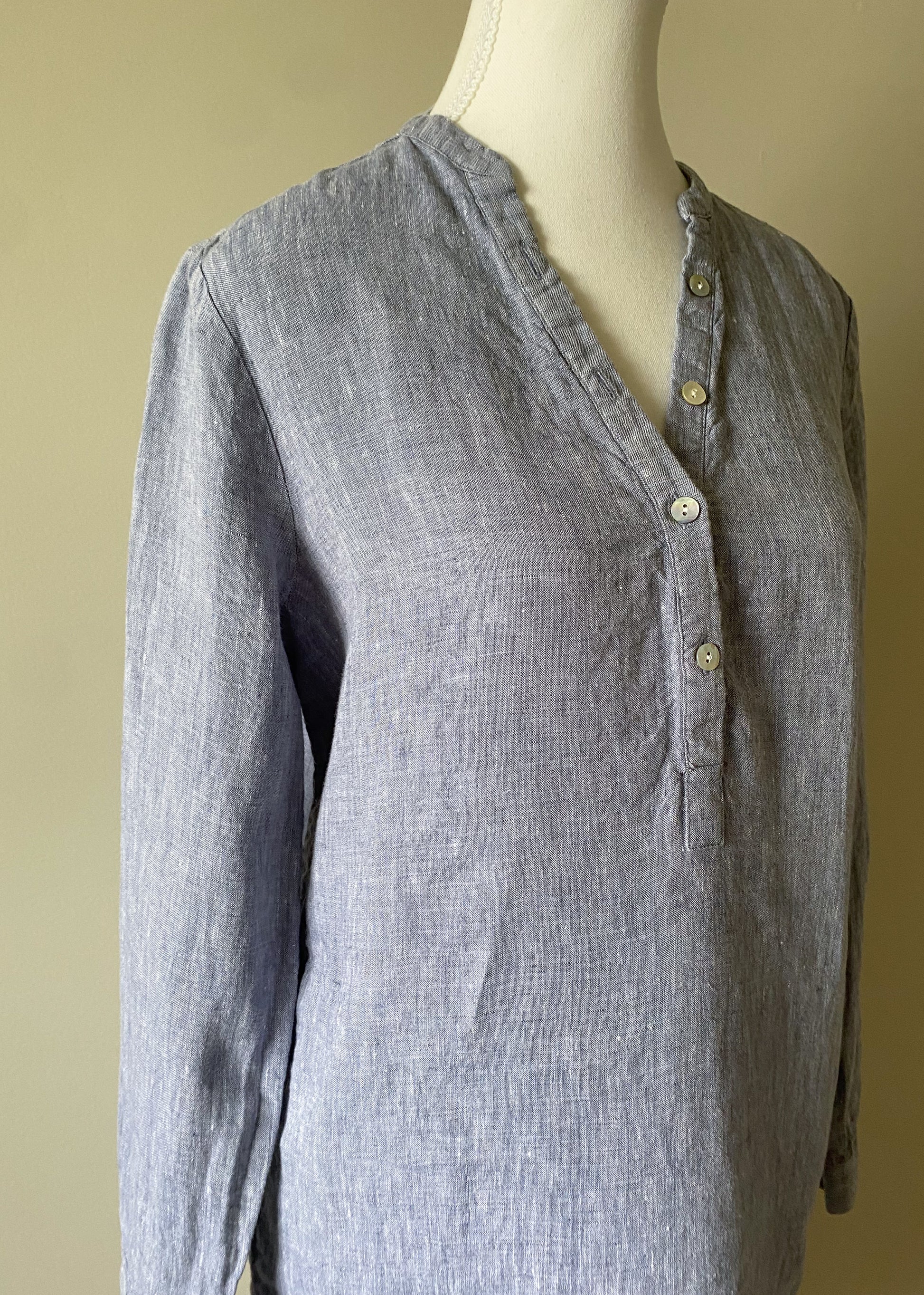 Roots Linen Dress (M) Eutierria Arts Roots Linen Dress (M) Eutierria Arts