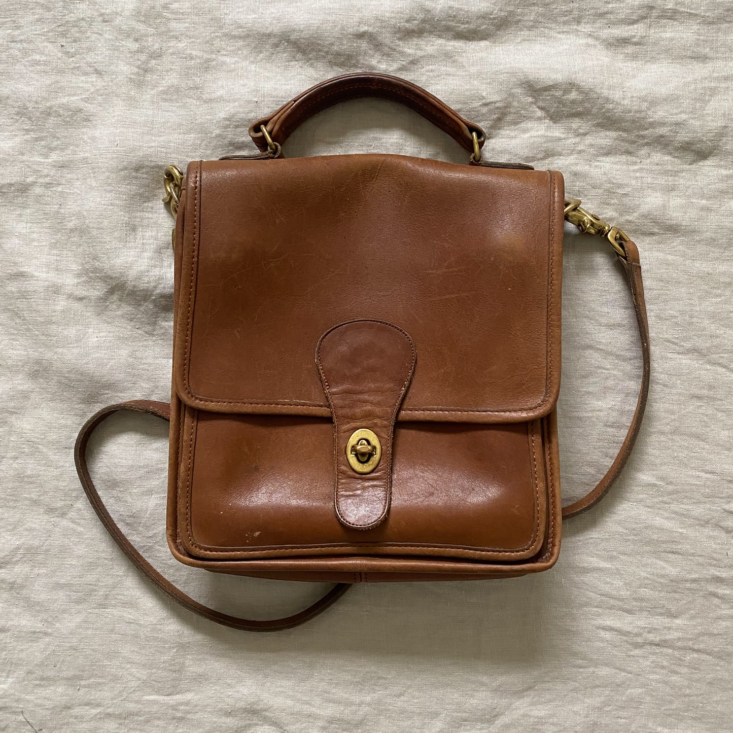 Vintage Coach Station Bag