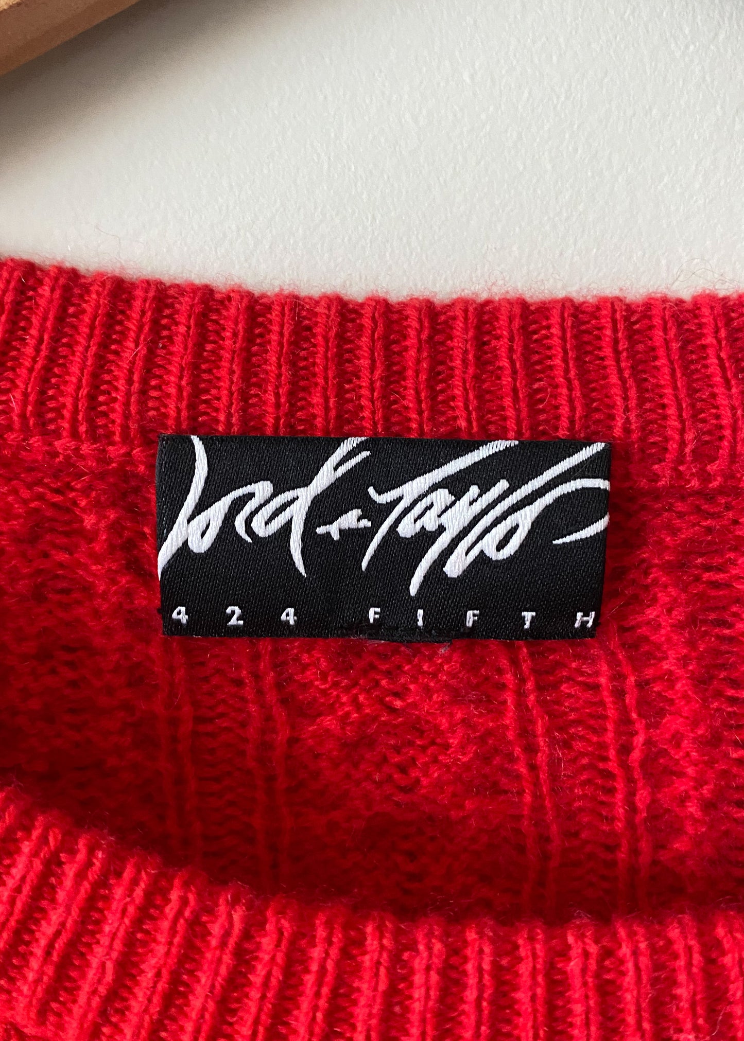 Lord & Taylor Wool & Cashmere Sweater (L)