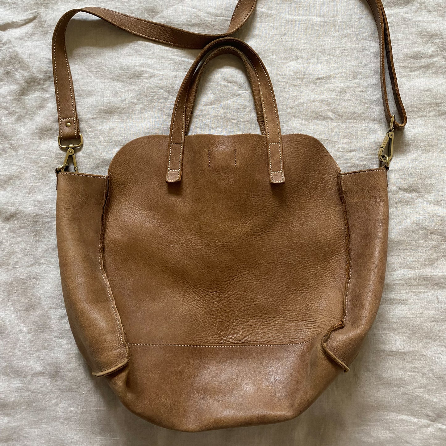 Roots Leather Bag