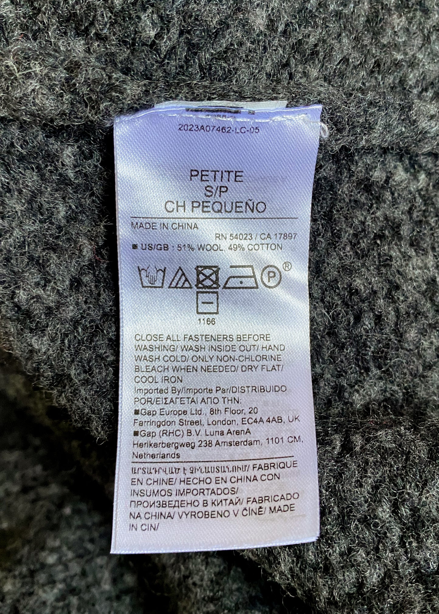 Banana Republic Wool & Cotton Cardigan (S/P)