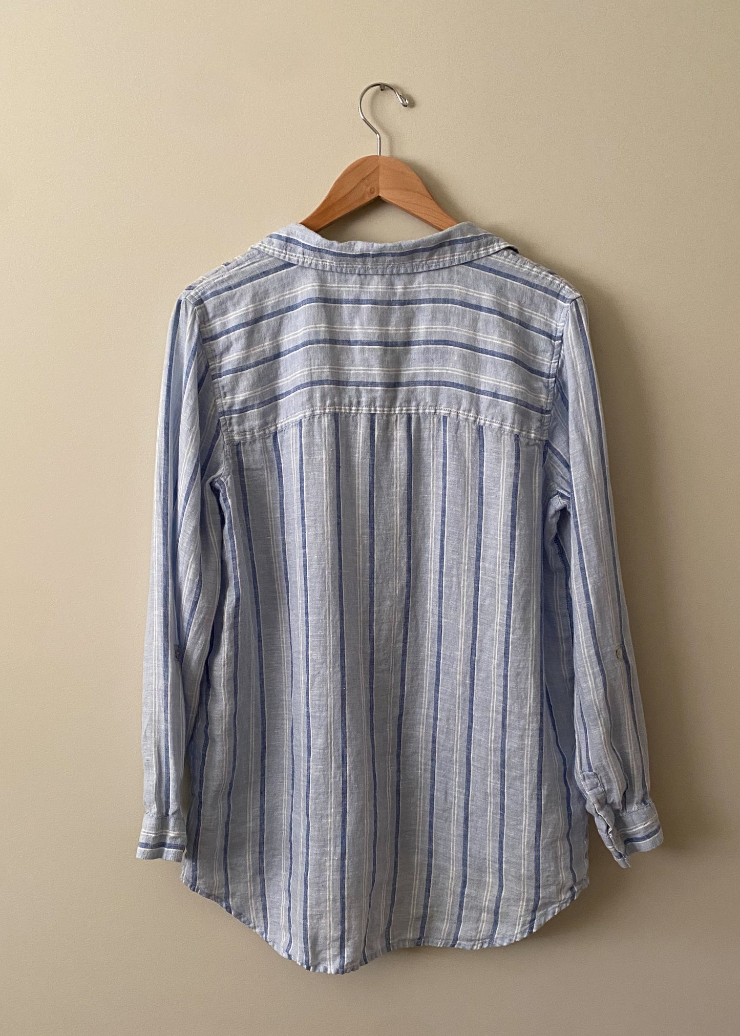 Isaac Mizrahi Linen Top (L)