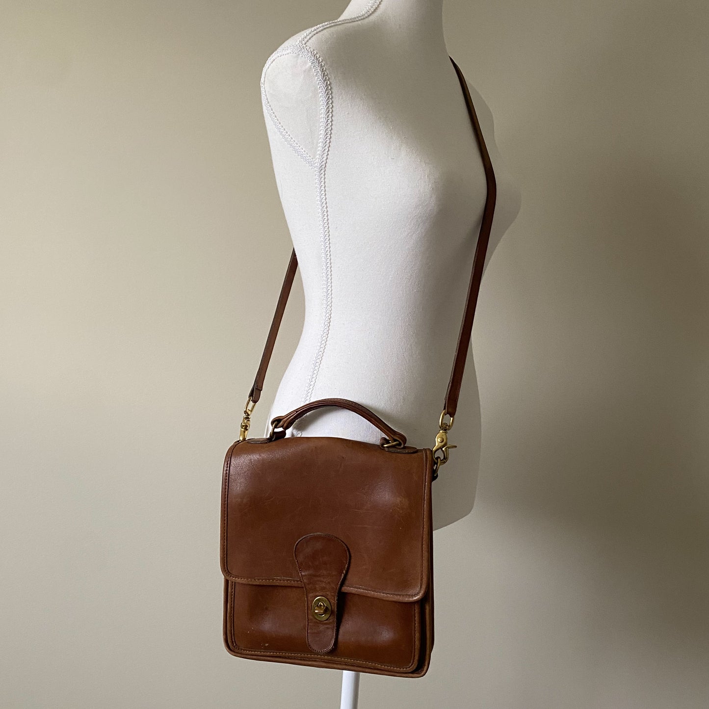 Vintage Coach Station Bag