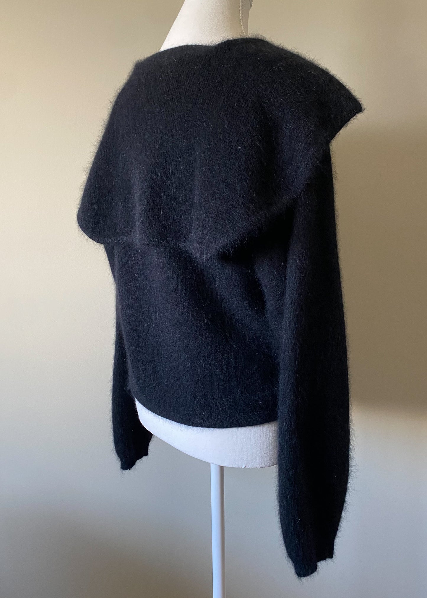 On The Road Vintage Lambswool & Angora Cardigan (S)