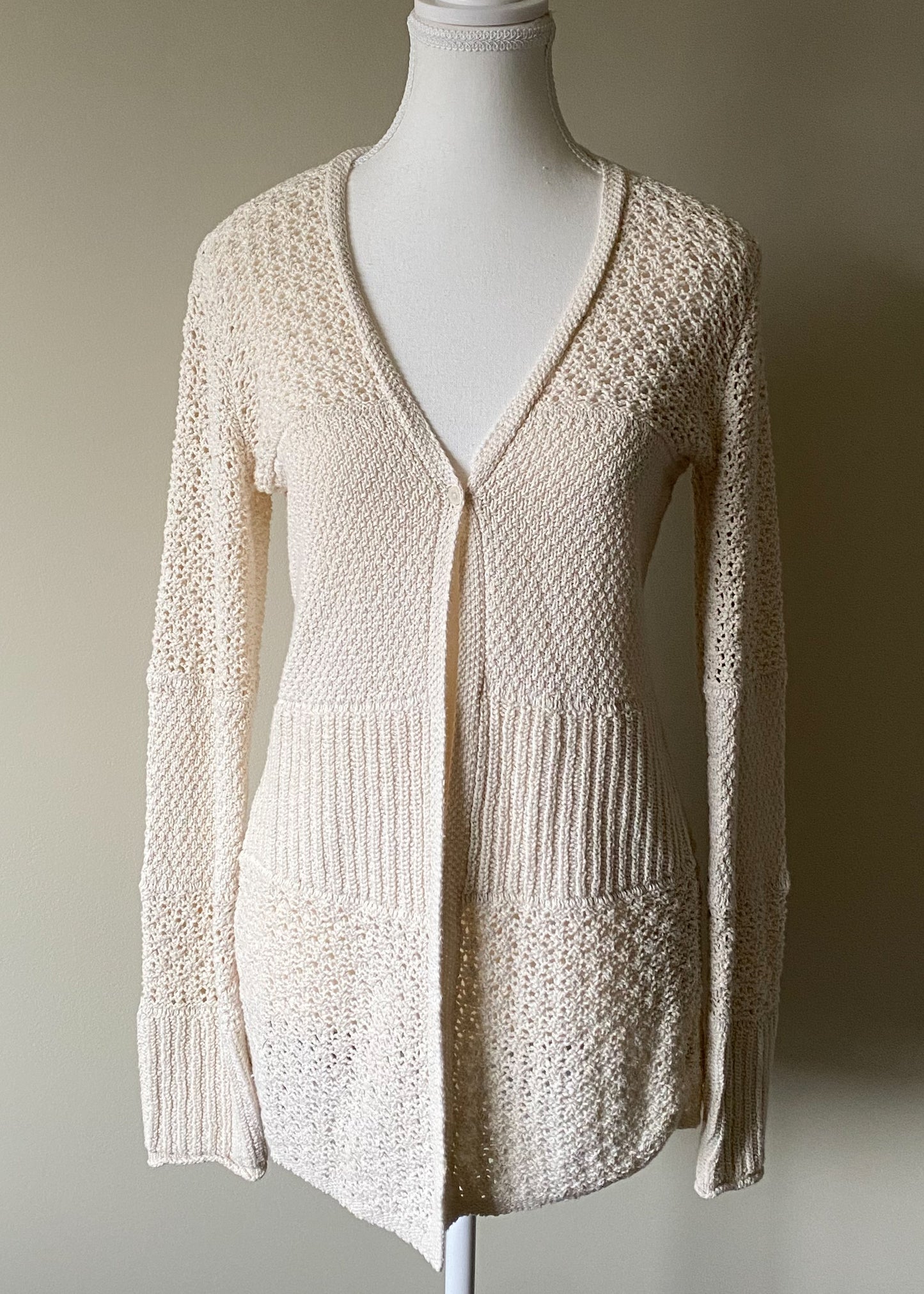 American Eagle Cotton Cardigan (M)