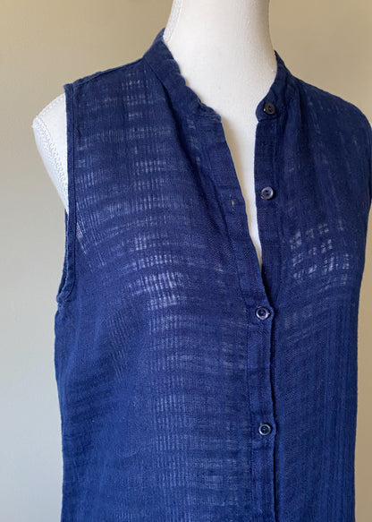 Eileen Fisher Linen Long Shirt (S)