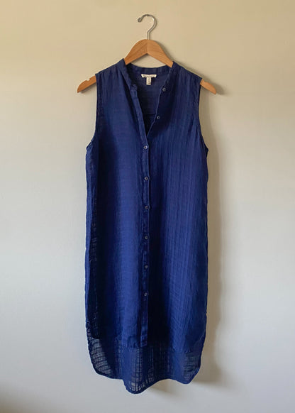 Eileen Fisher Linen Long Shirt (S)
