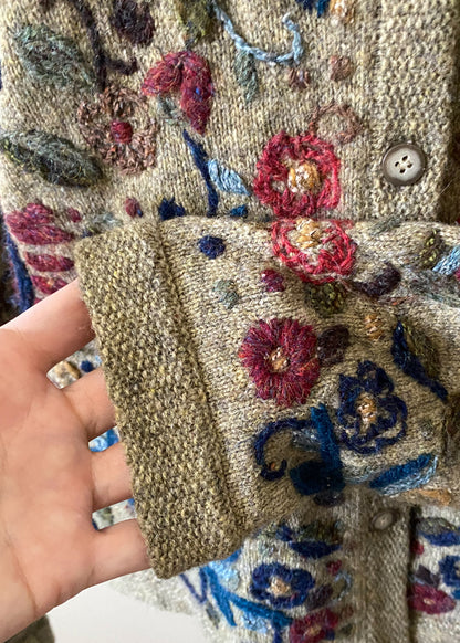 Robert Scott Wool Cardigan (S)