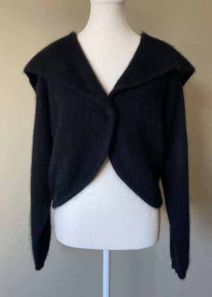 On The Road Vintage Lambswool & Angora Cardigan (S)