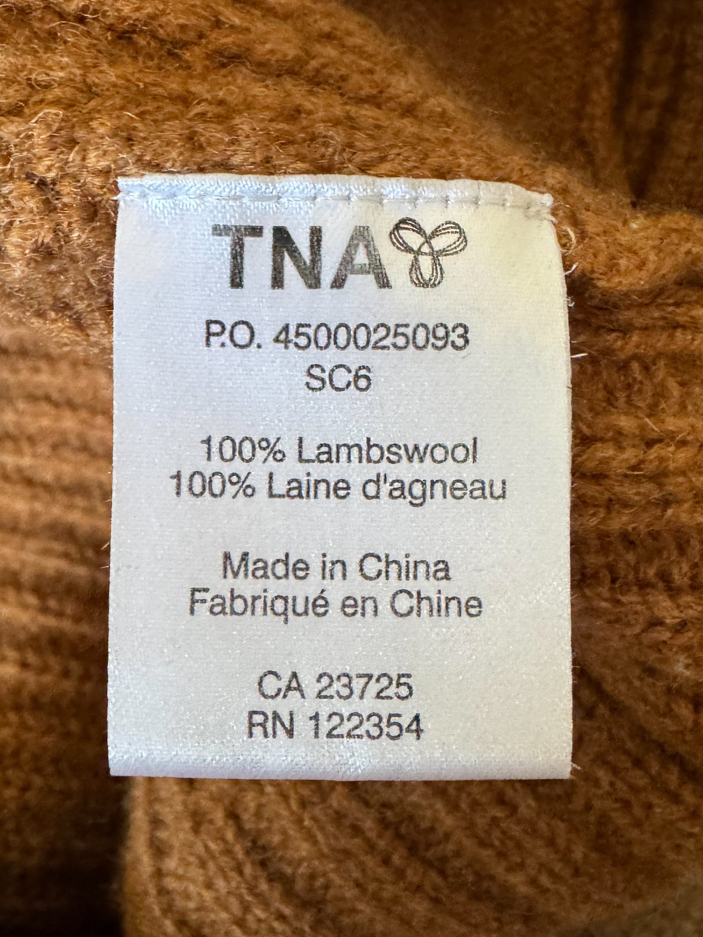 TNA Lambswool Sweater (S)