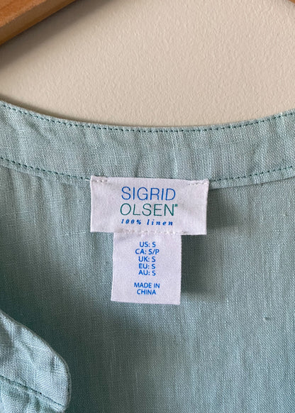 Sigrid Olsen Linen Top (S)