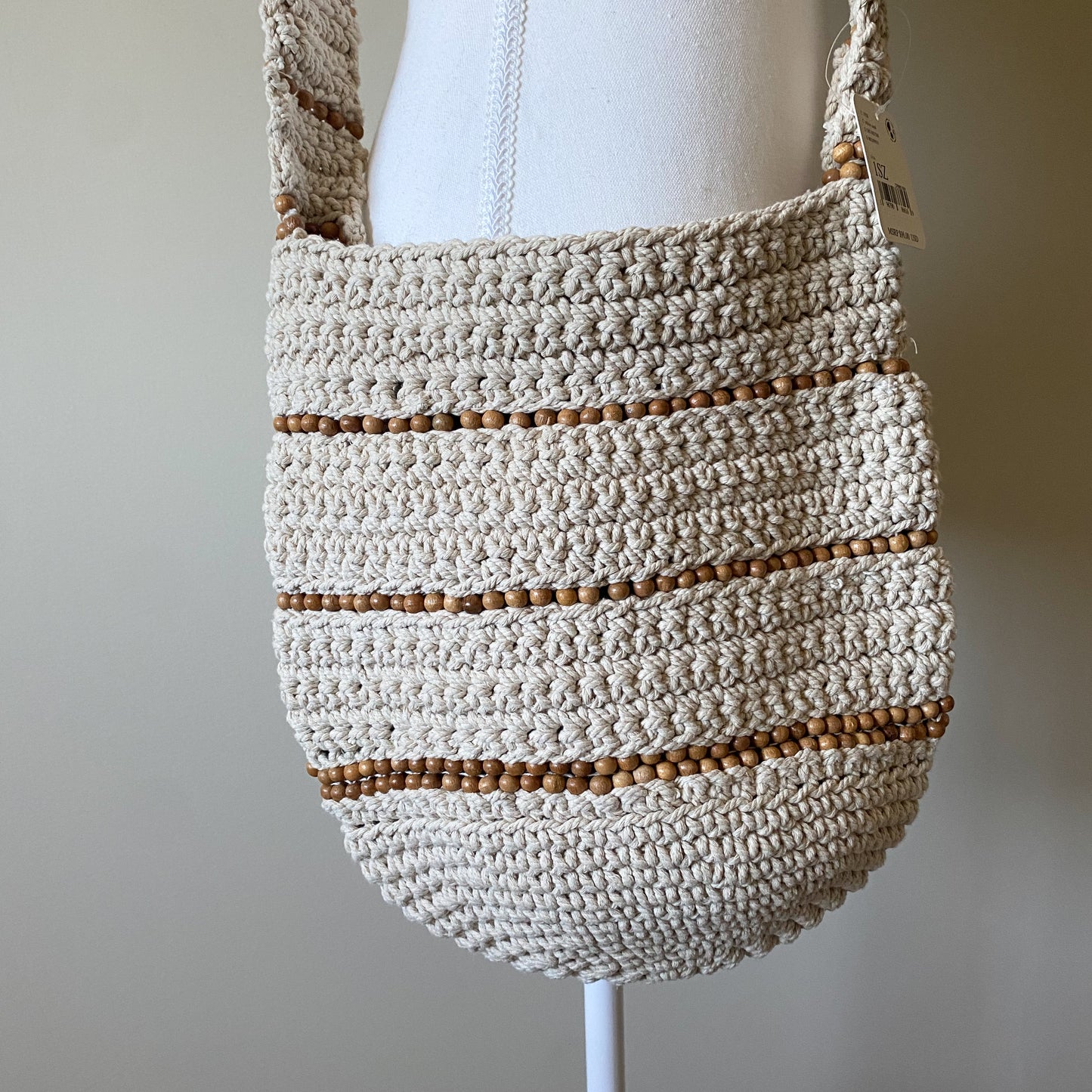 Free People Cotton Crochet 'Meet Me In Mallorca' Crossbody Bag