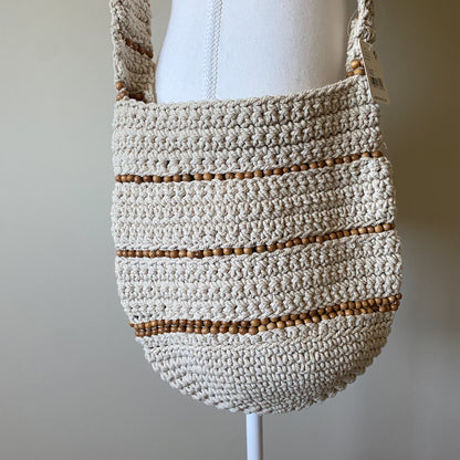 Free People Cotton Crochet 'Meet Me In Mallorca' Crossbody Bag