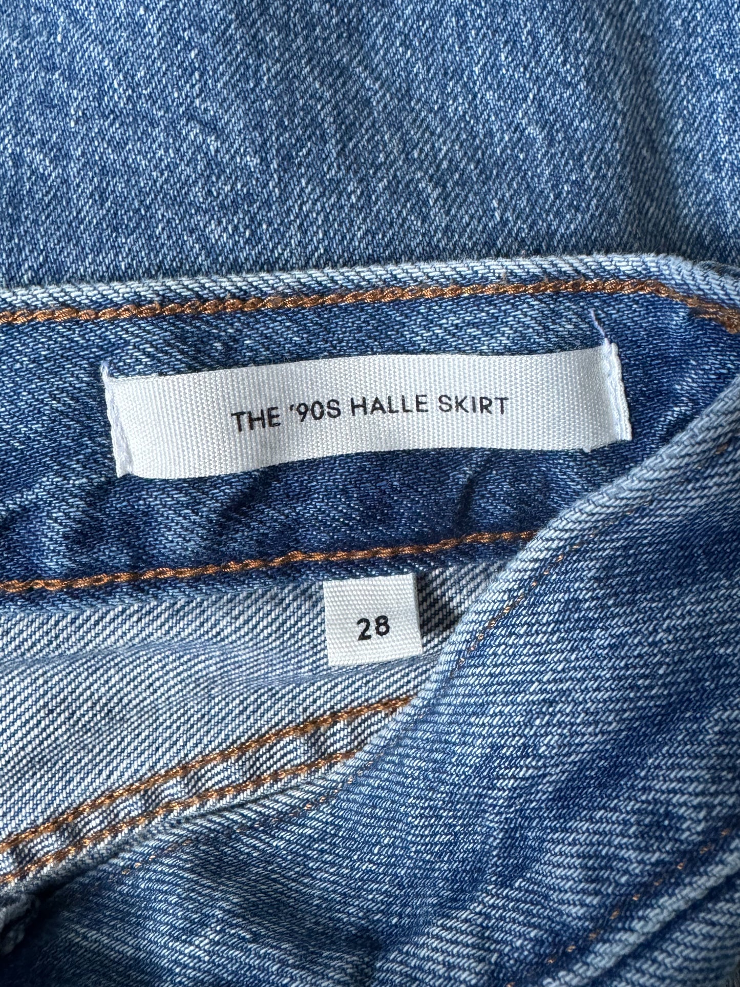 Denim Forum 'The 90's Halle Skirt' (28)