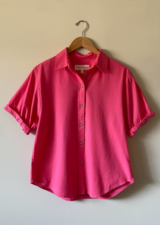 Denim Forum Cotton Top (XS)