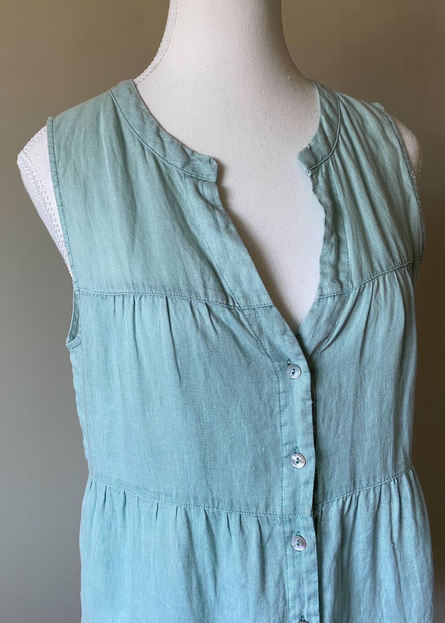 Sigrid Olsen Linen Top (S)