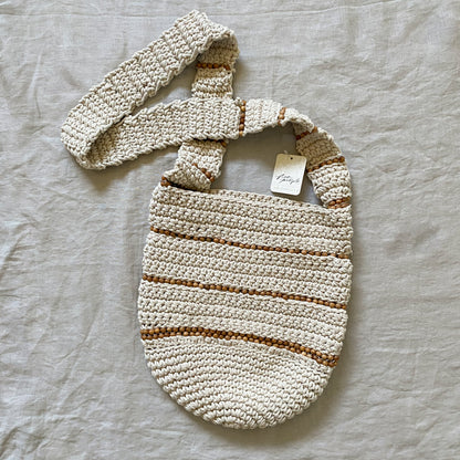 Free People Cotton Crochet 'Meet Me In Mallorca' Crossbody Bag