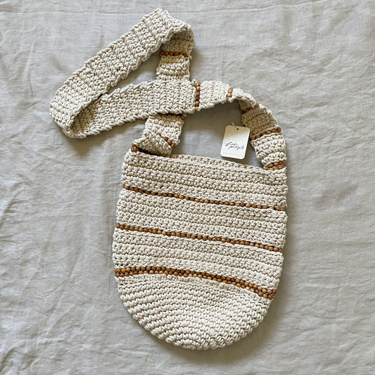 Free People Cotton Crochet 'Meet Me In Mallorca' Crossbody Bag