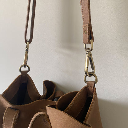 Roots Leather Bag
