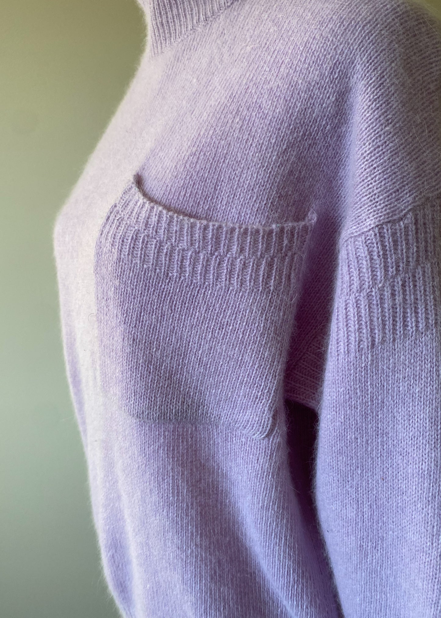 The Bay Vintage Lambswool & Angora Sweater (S)