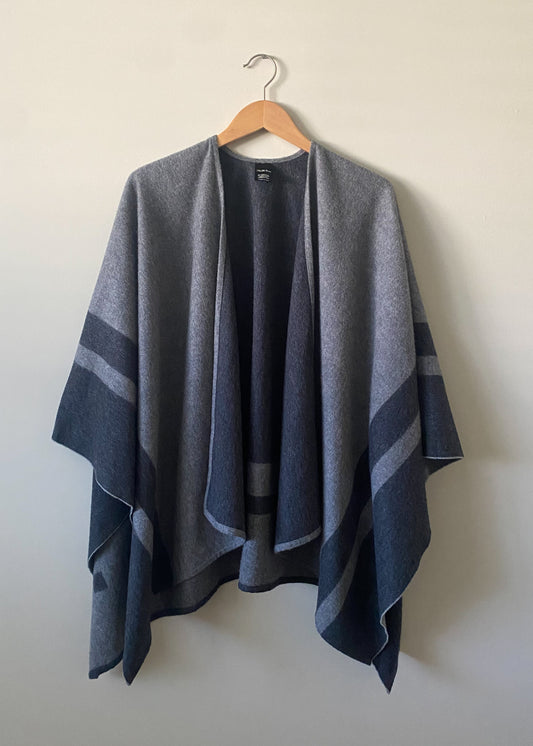 Sask Fifth Avenue Merino Wool Shawl (OS)