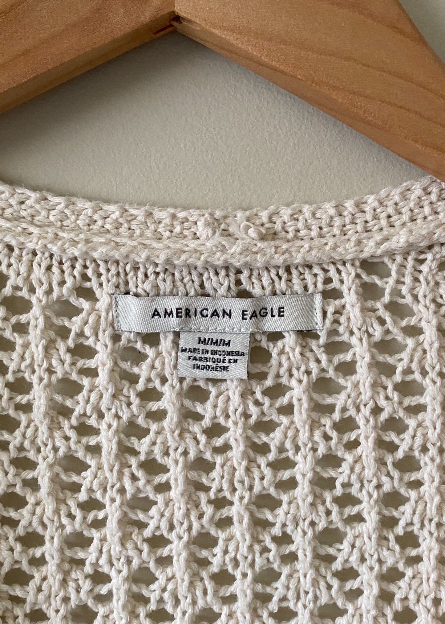 American Eagle Cotton Cardigan (M)