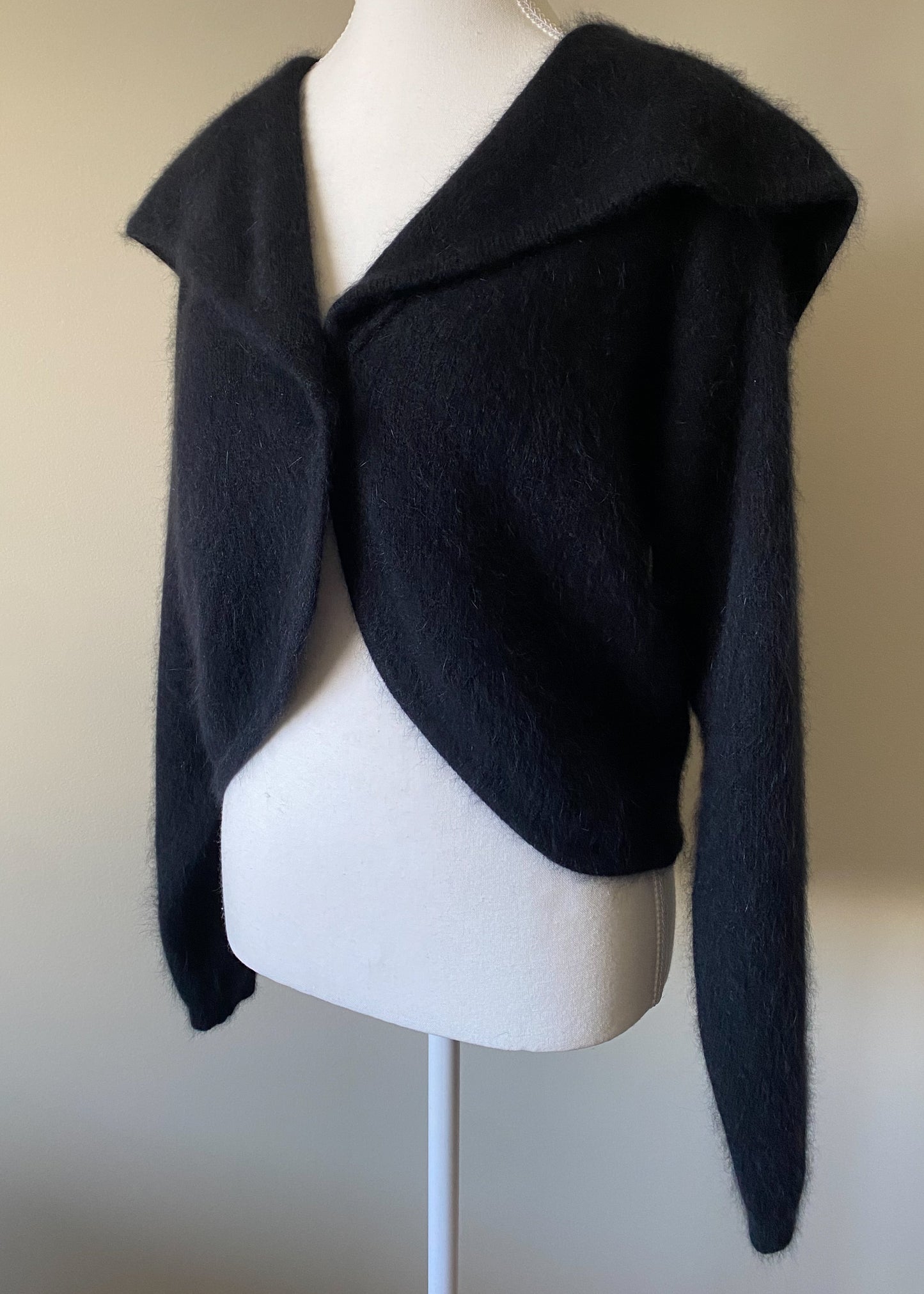 On The Road Vintage Lambswool & Angora Cardigan (S)