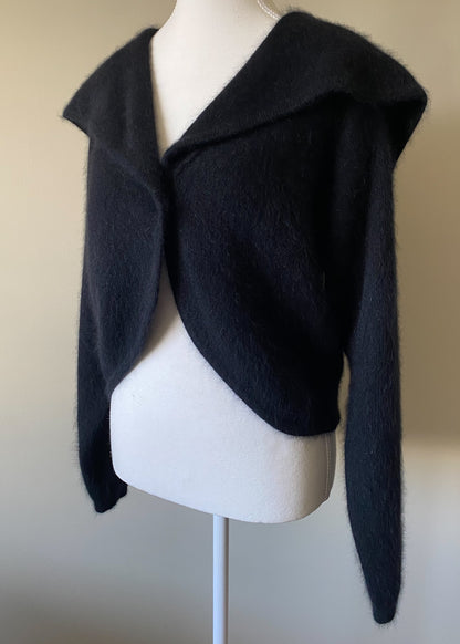 On The Road Vintage Lambswool & Angora Cardigan (S)