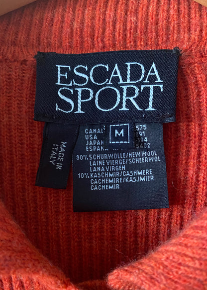 Escada Sport Wool & Cashmere Cardigan (M)