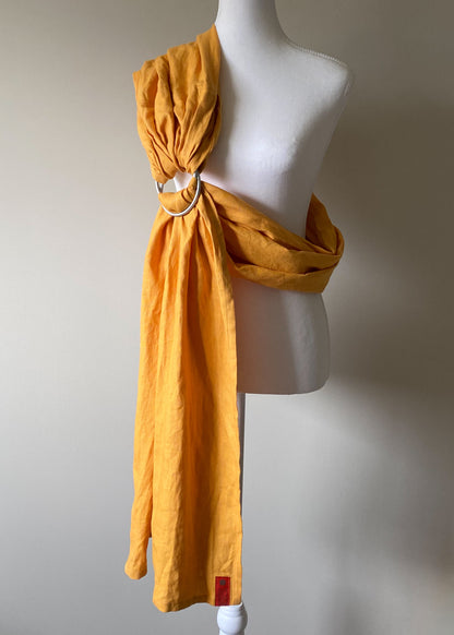 Sakura Bloom Linen Ring Sling