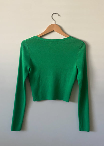 Babaton Wool & Cotton Cardigan (S)