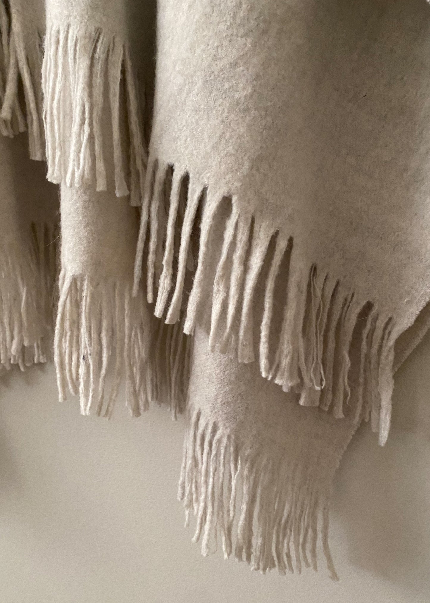 Auxiliary Wool & Cashmere Shawl (OS)
