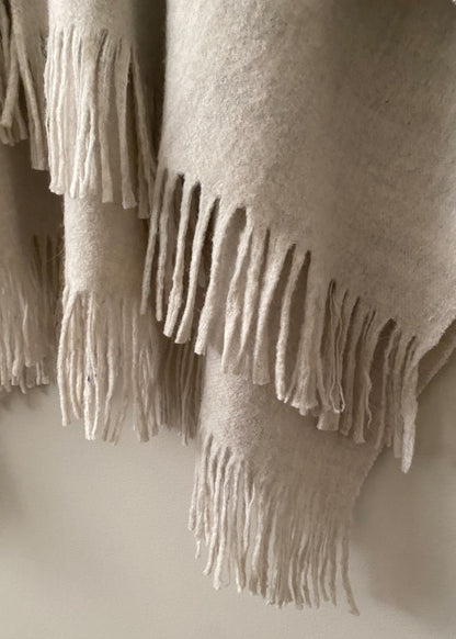 Auxiliary Wool & Cashmere Shawl (OS)