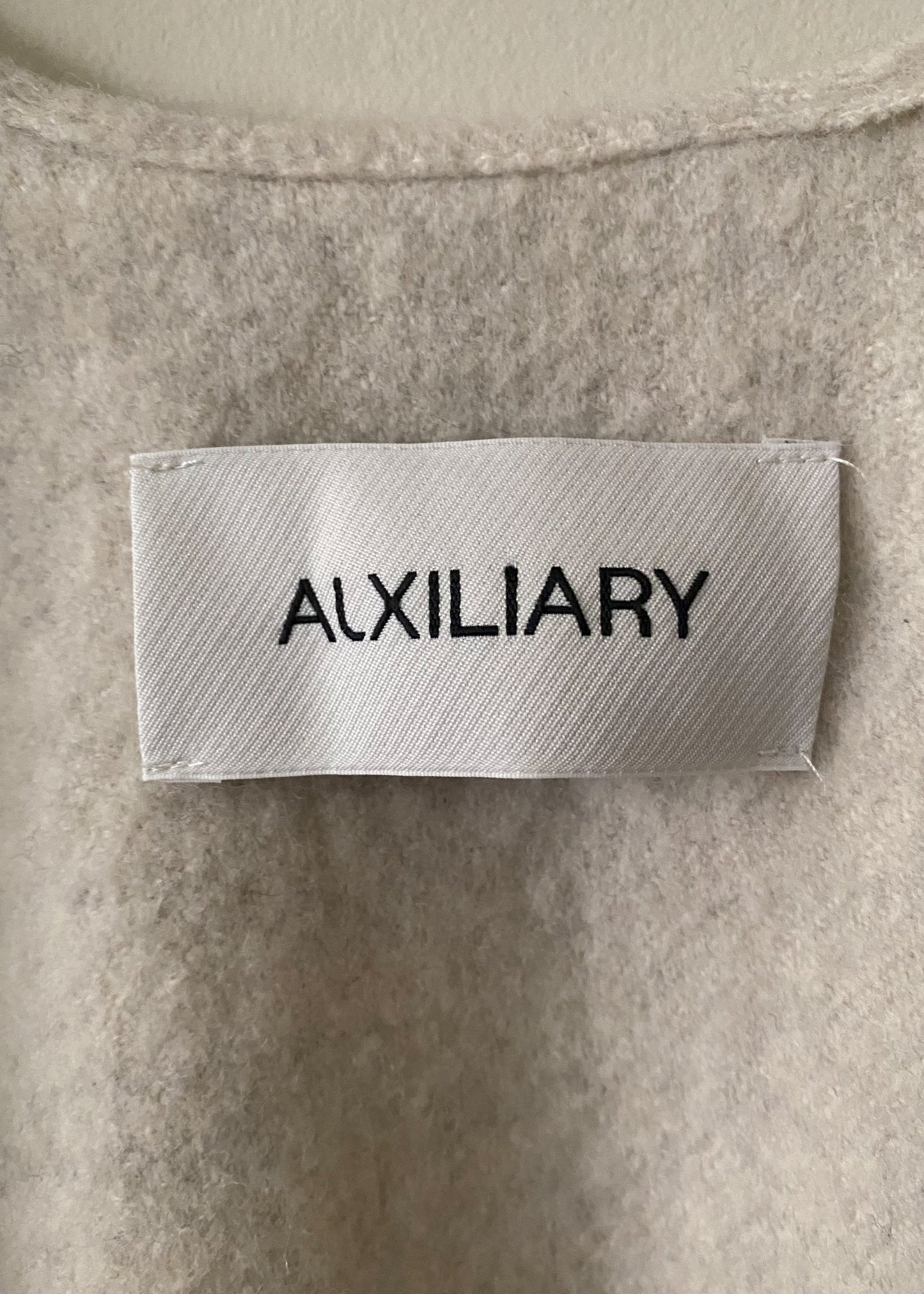 Auxiliary Wool & Cashmere Shawl (OS)