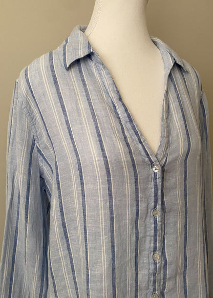 Isaac Mizrahi Linen Top (L)