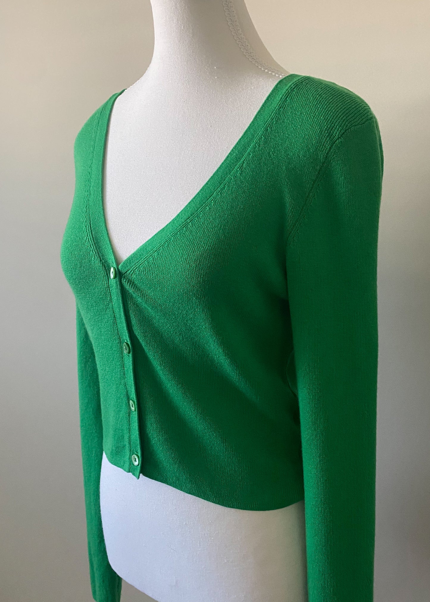 Babaton Wool & Cotton Cardigan (S)
