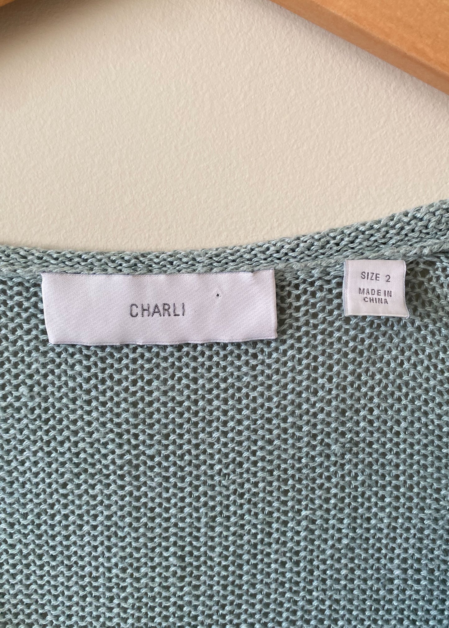 Charli Linen & Cotton Top (M)