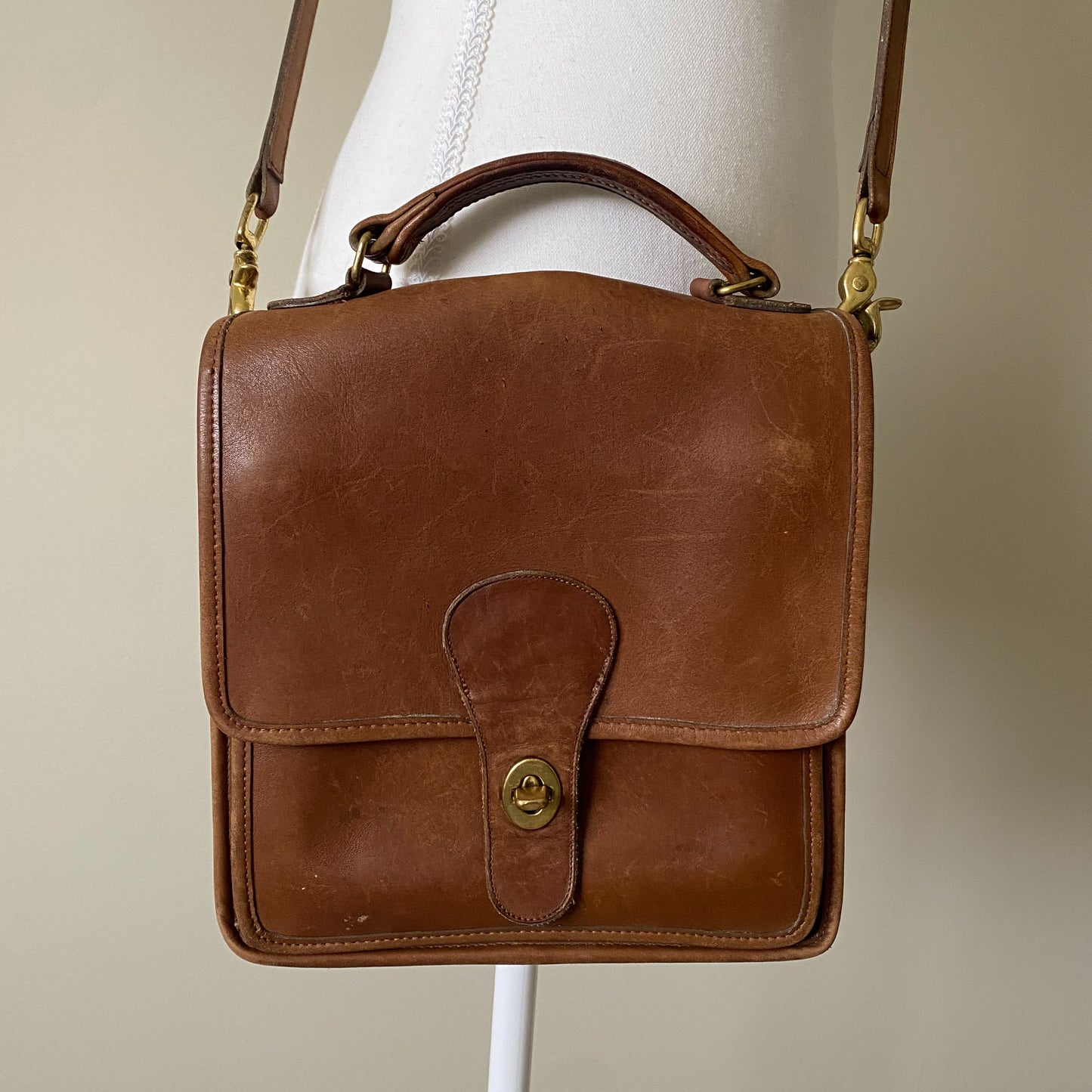 Vintage Coach Station Bag
