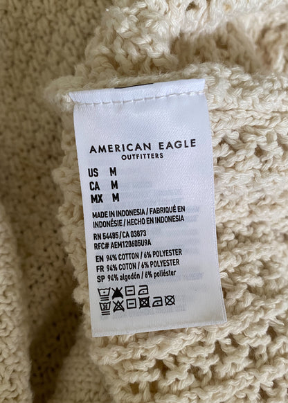 American Eagle Cotton Cardigan (M)