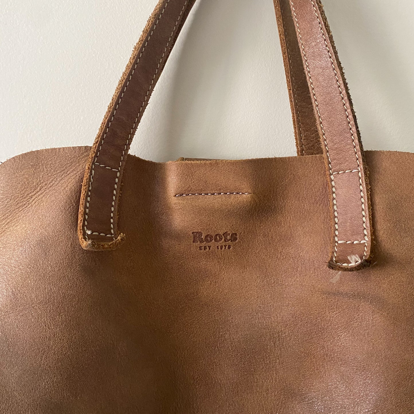 Roots Leather Bag