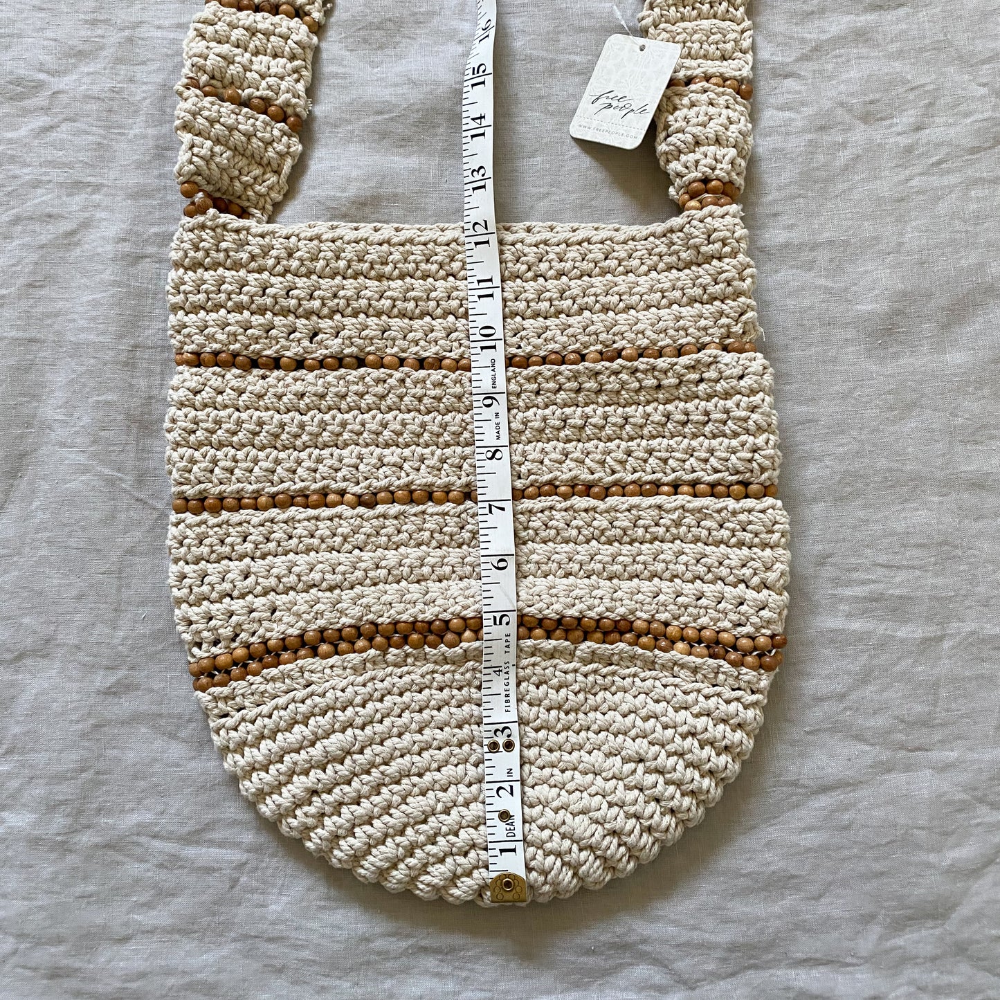 Free People Cotton Crochet 'Meet Me In Mallorca' Crossbody Bag