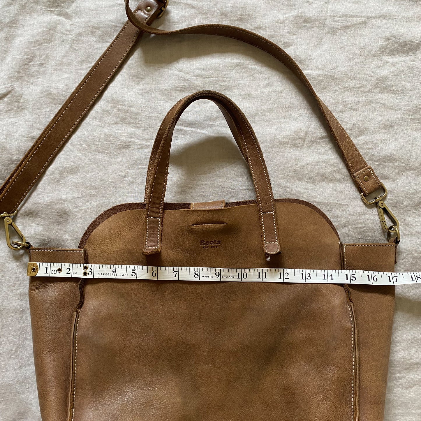 Roots Leather Bag