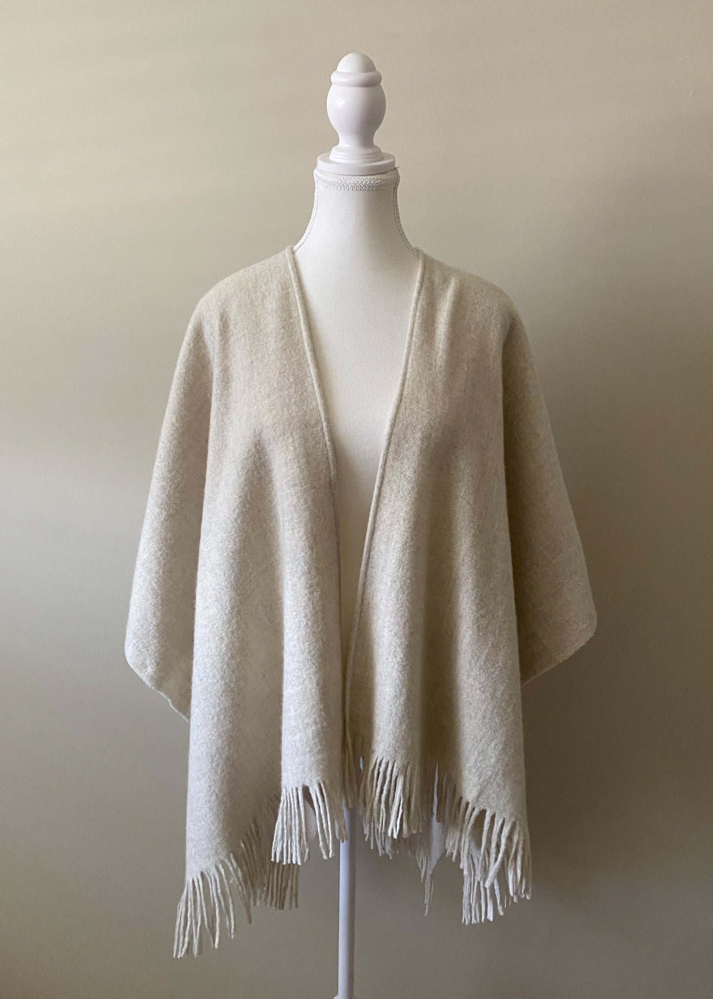 Auxiliary Wool & Cashmere Shawl (OS)