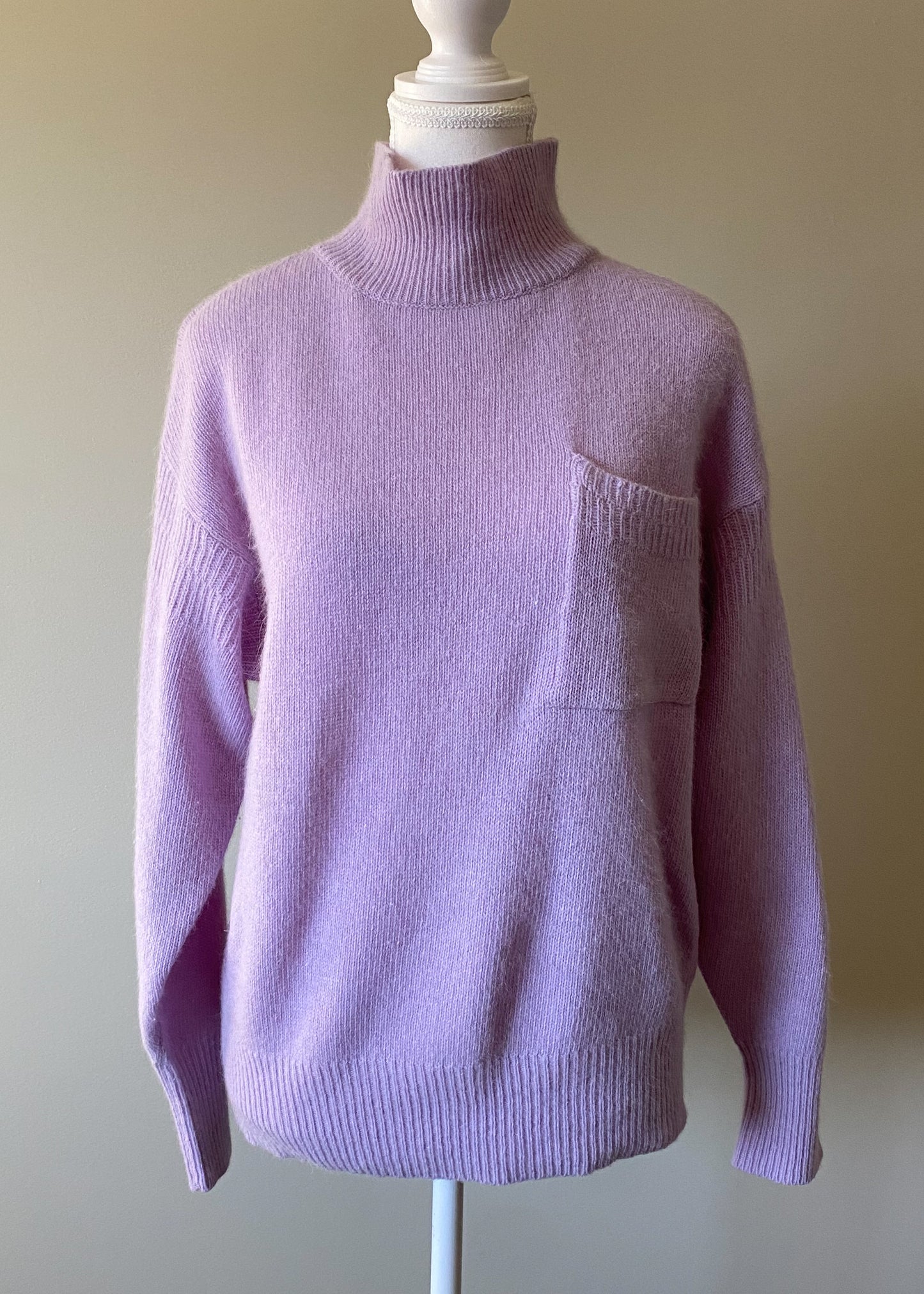 The Bay Vintage Lambswool & Angora Sweater (S)