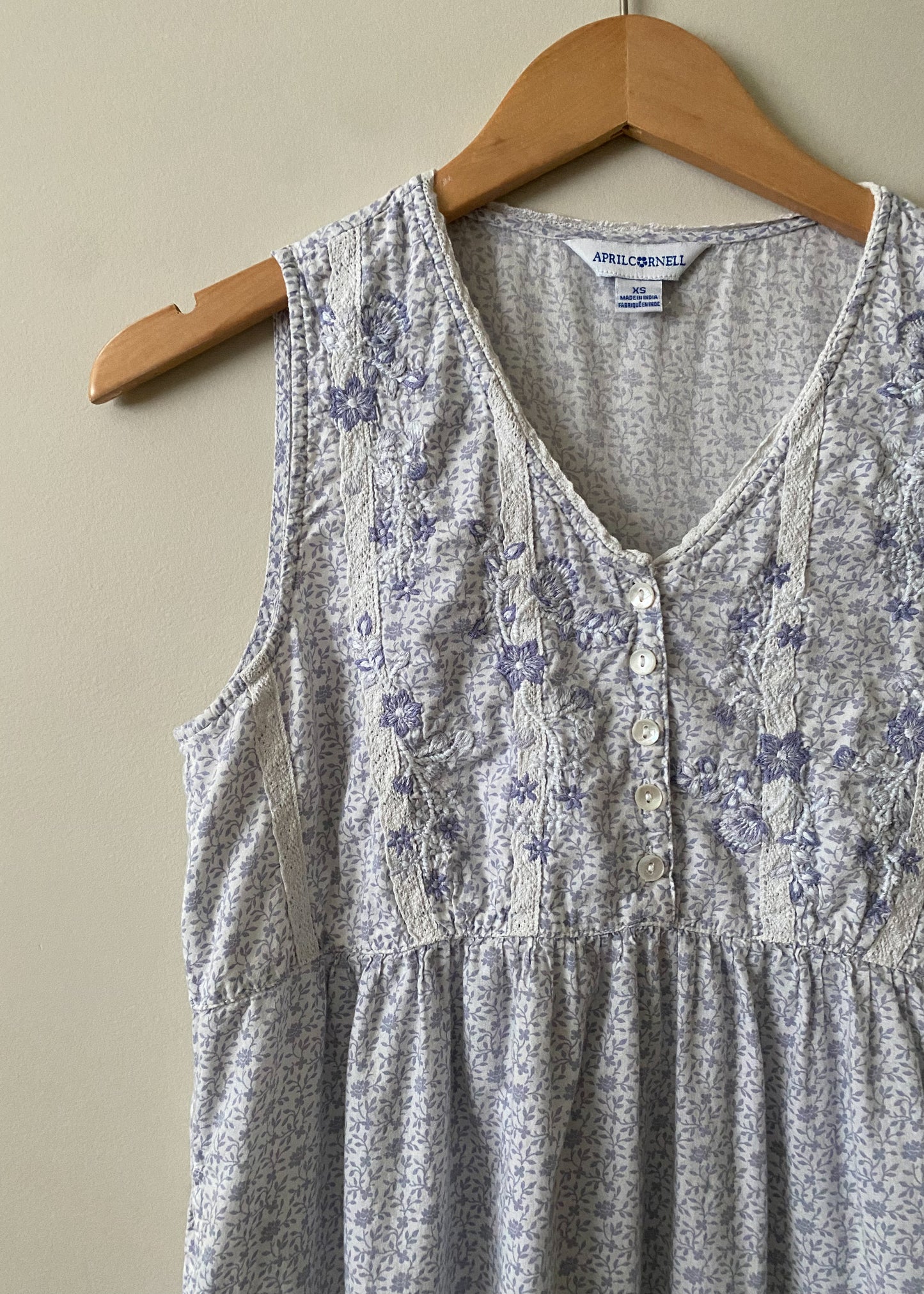 April Cornell Cotton Nightgown (XS)
