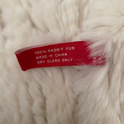Anne Klein Rabbit Fur Scarf